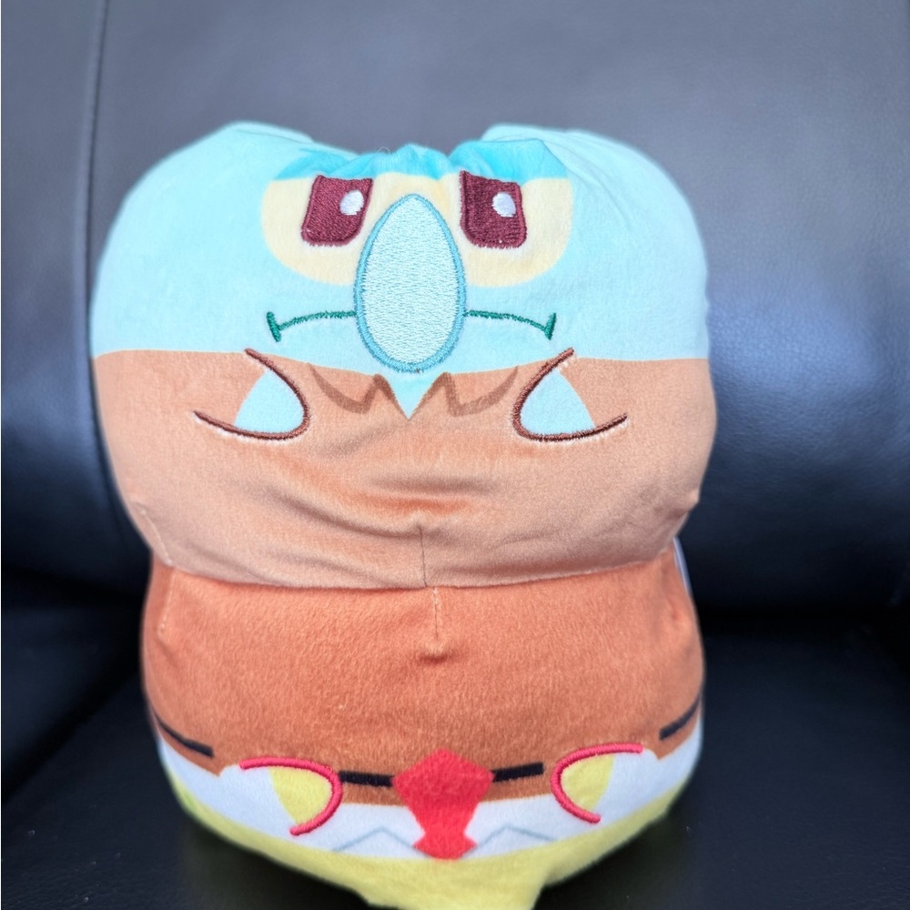 Tee Turtle SpongeBob and Squidward reversible plush NWOT